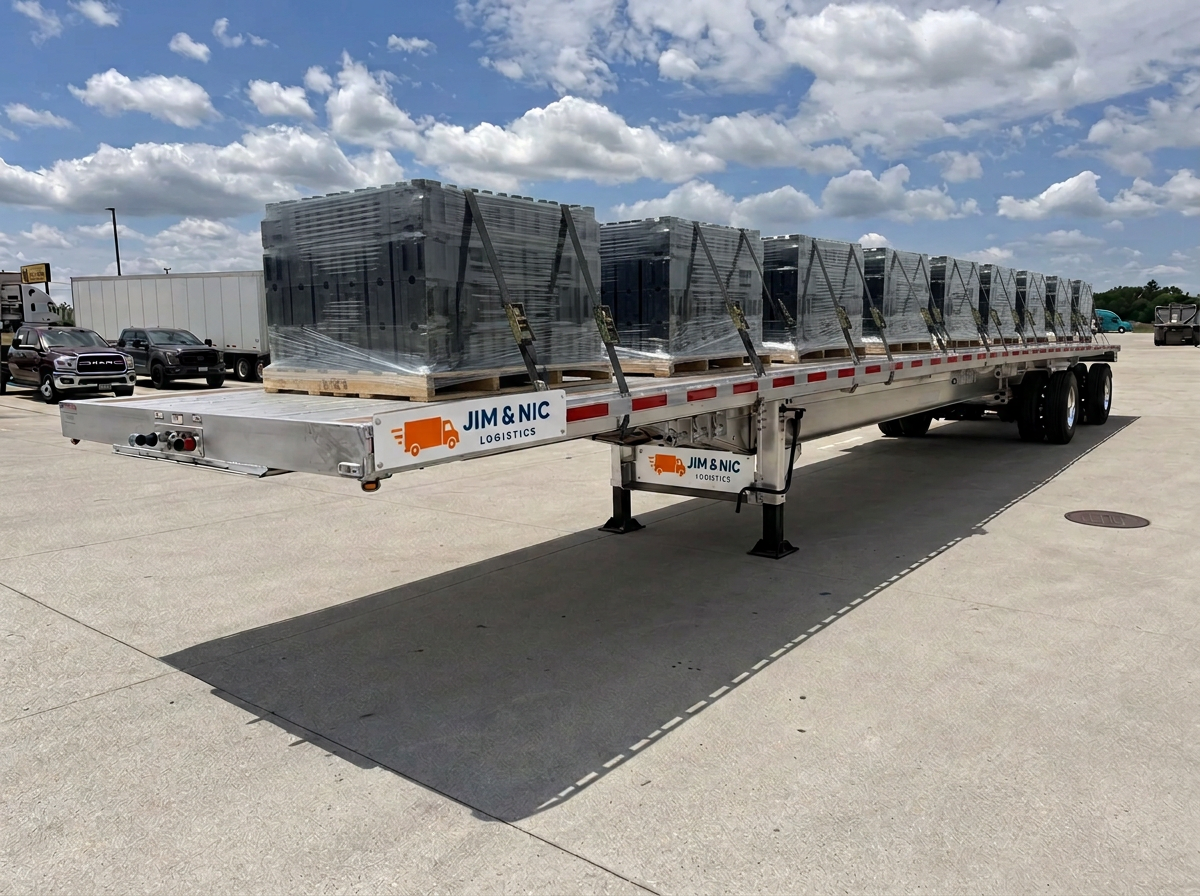 53-foot flatbeds